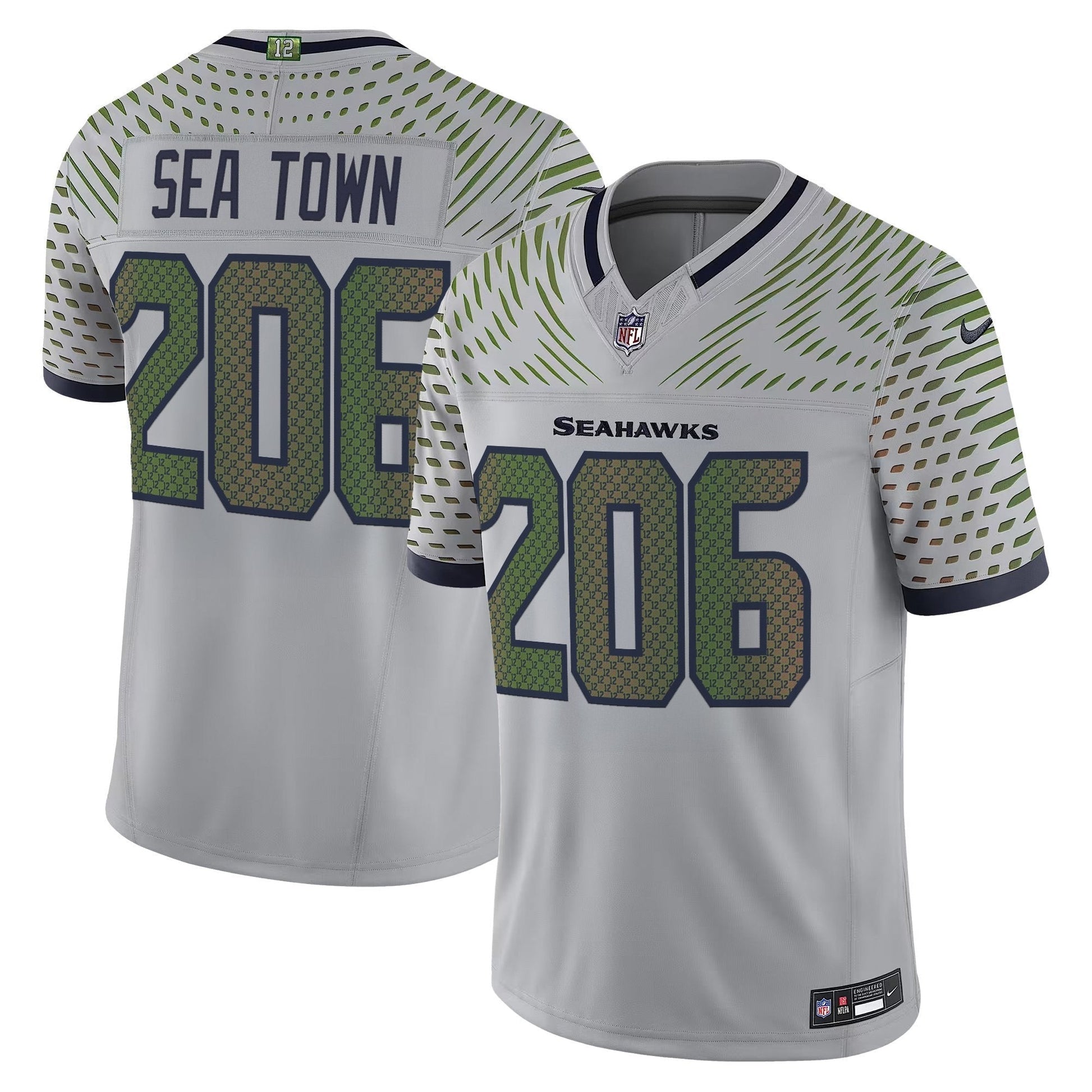 Men's Seattle Seahawks 2025 "Rivalries" Vapor Limited Jersey - All Stitched