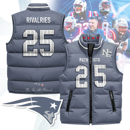 New England Patriots Rivalry Series Puffer Vest