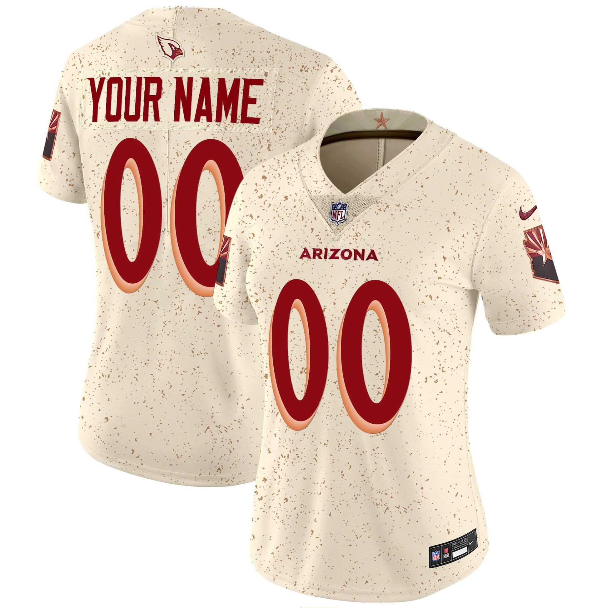 Arizona Cardinals 2025 "Rivalries" Vapor Limited Custom Jersey - All Stitched