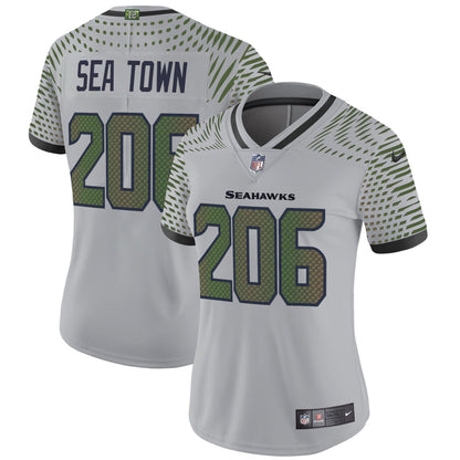 Women's Seattle Seahawks 2025 "Rivalries" Vapor Limited Jersey - All Stitched