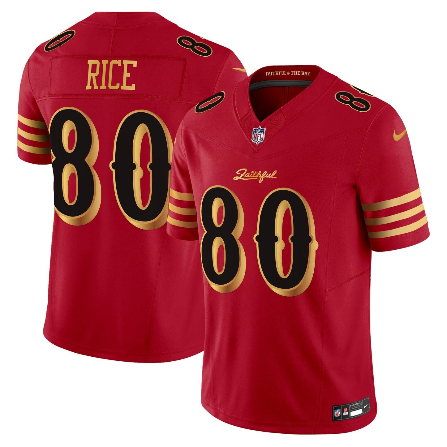 Men's San Francisco 49ers 2025 “Rivalries” Vapor Limited Jersey - All Stitched