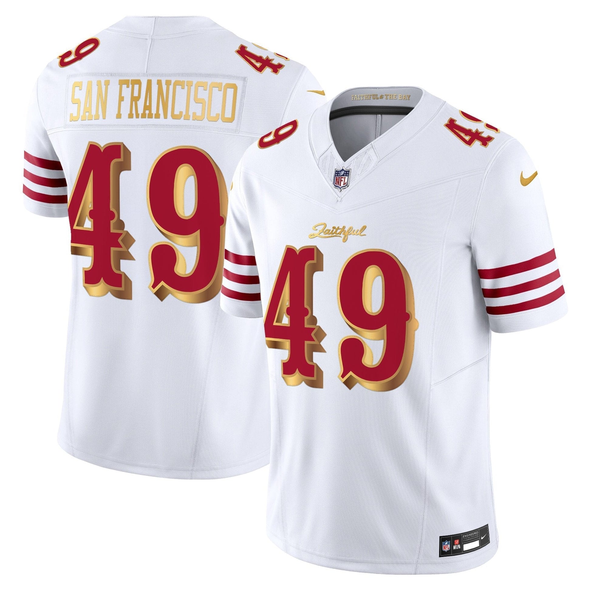Men's San Francisco 49ers 2025 “Rivalries” Vapor Limited Jersey - All Stitched