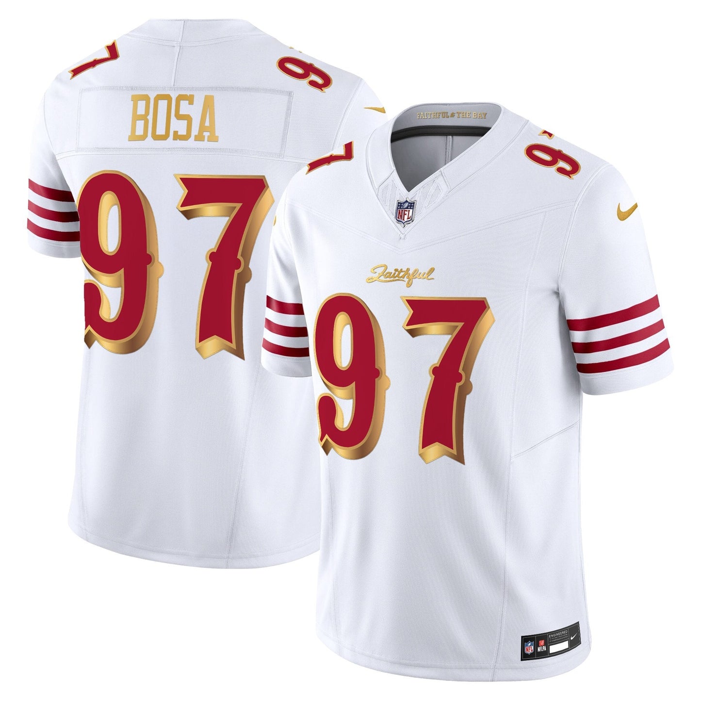 Men's San Francisco 49ers 2025 “Rivalries” Vapor Limited Jersey - All Stitched