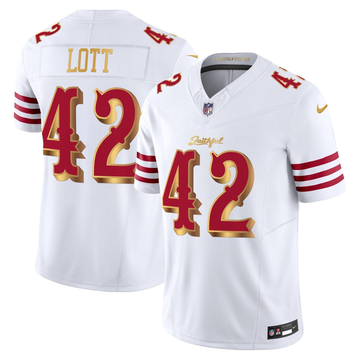 Men's San Francisco 49ers 2025 “Rivalries” Vapor Limited Jersey - All Stitched