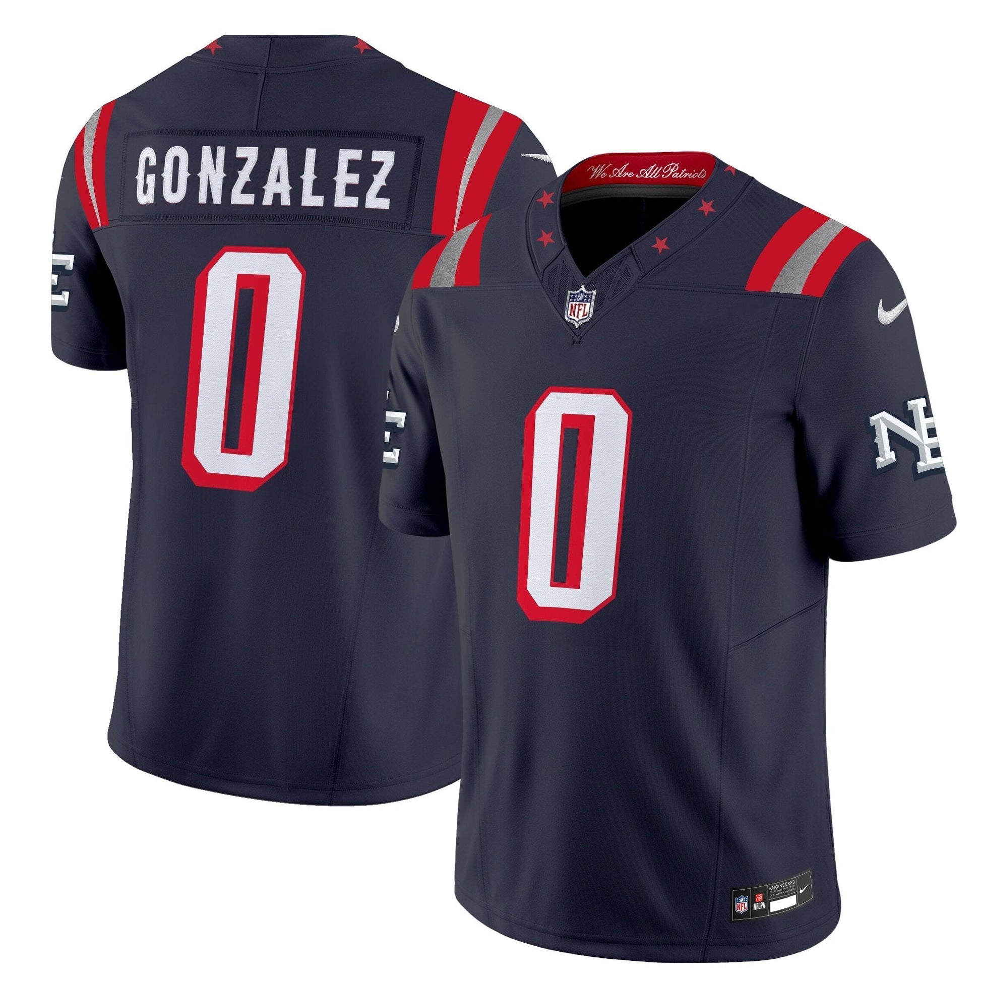 Men's New England Patriots 2025 "Rivalries" Vapor Limited Jersey - All Stitched
