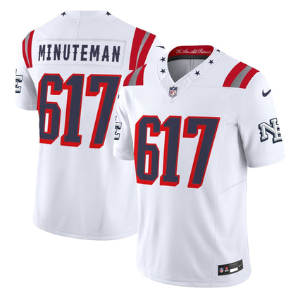 Men's New England Patriots 2025 "Rivalries" Vapor Limited Jersey - All Stitched