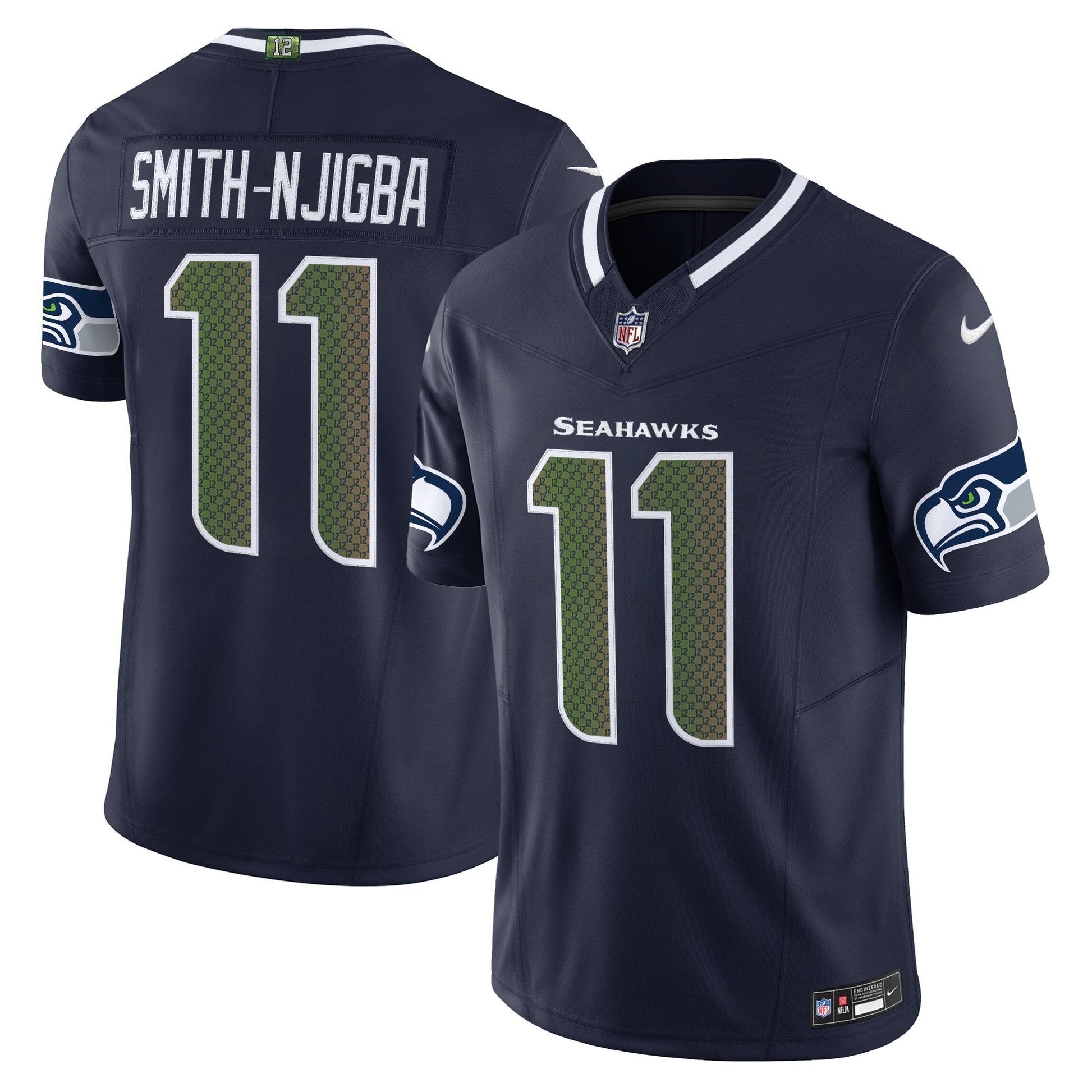 Men's Seattle Seahawks 2025 "Rivalries" Vapor Limited Jersey - All Stitched