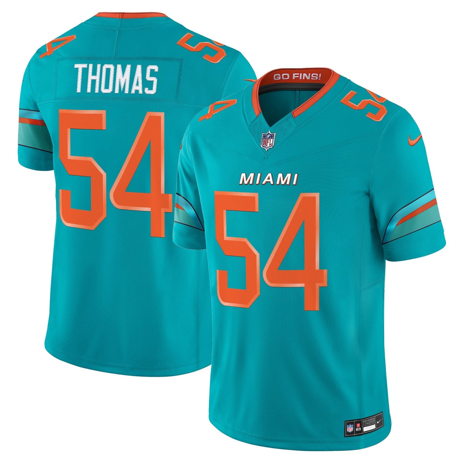 Men's Miami Dolphins 2025 "Rivalries" Vapor Limited Jersey - All Stitched