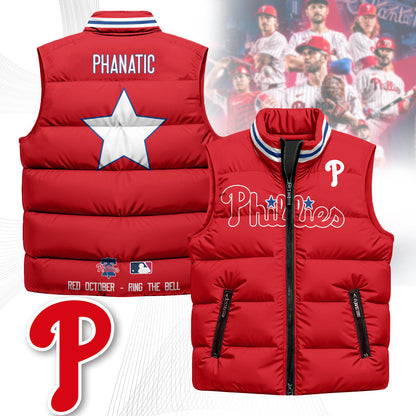 Philadelphia Phillies Unisex Puffer Vest