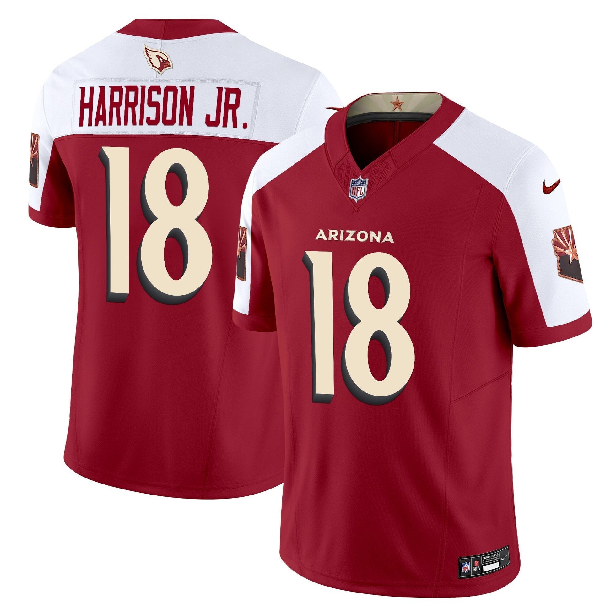 Men's Arizona Cardinals 2025 "Rivalries" Vapor Limited Jersey - All Stitched