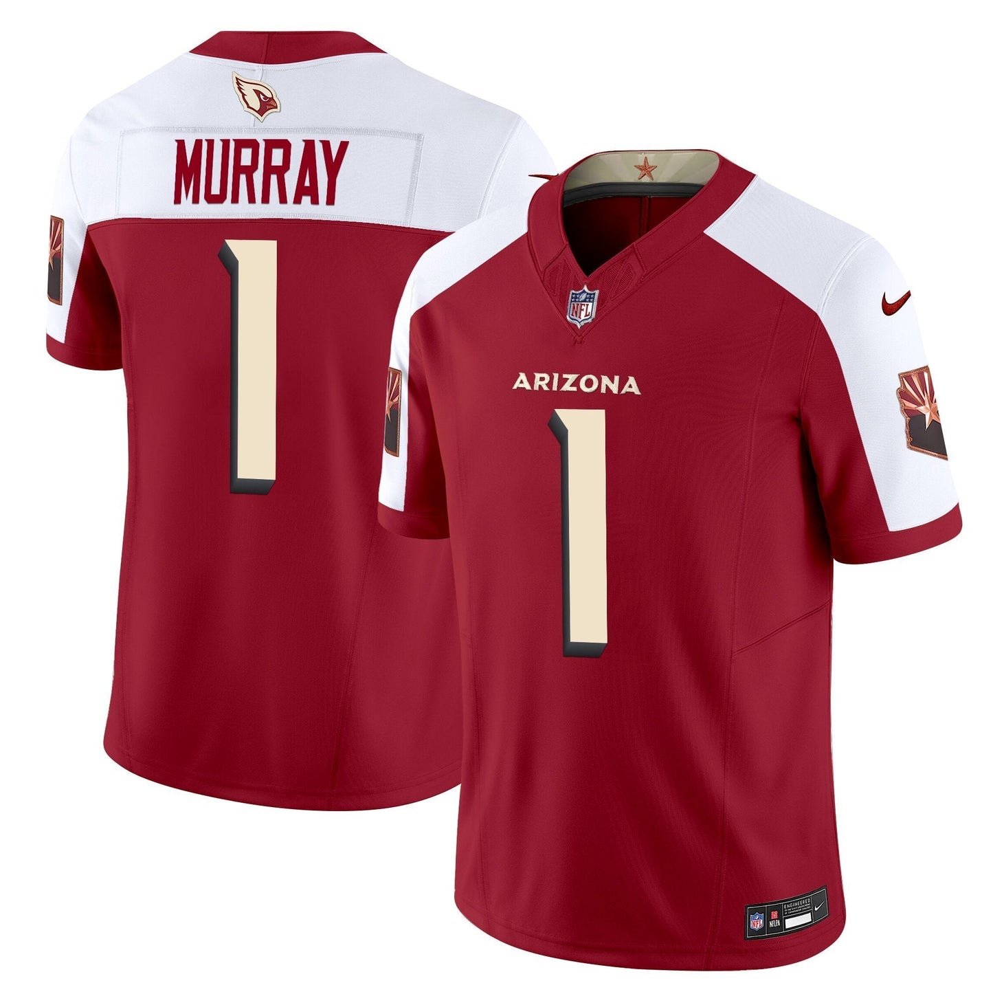 Men's Arizona Cardinals 2025 "Rivalries" Vapor Limited Jersey - All Stitched