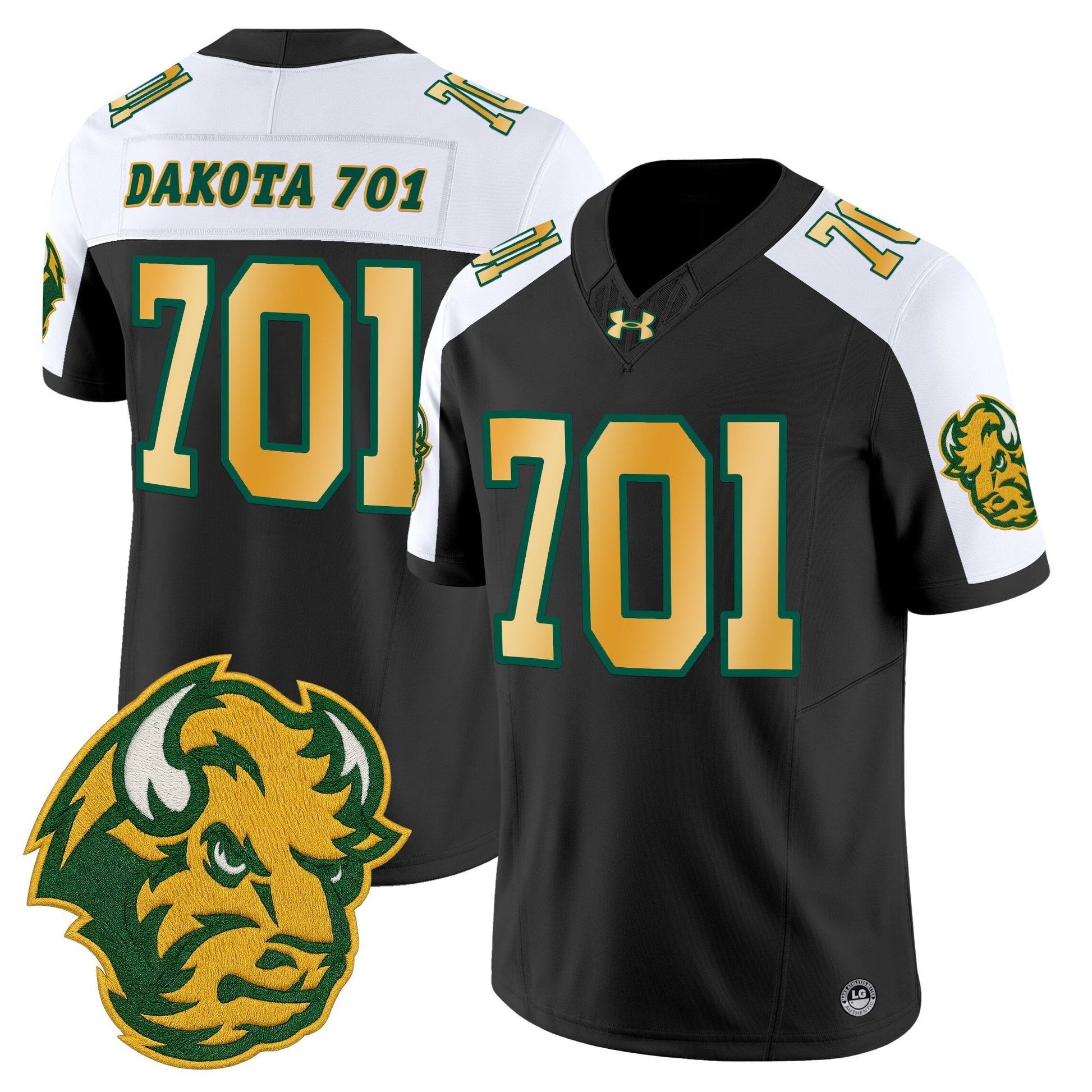 Men's North Dakota State Bison Vapor Limited Jersey - All Stitched