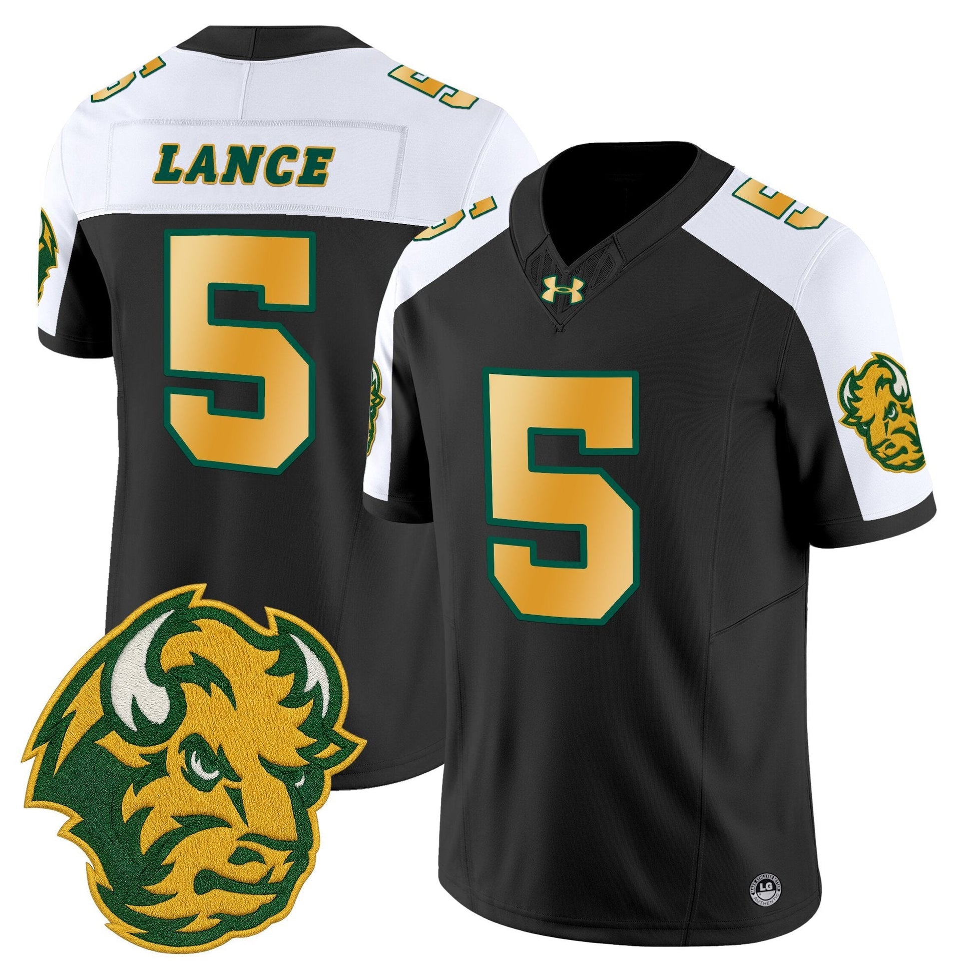 Men's North Dakota State Bison Vapor Limited Jersey - All Stitched