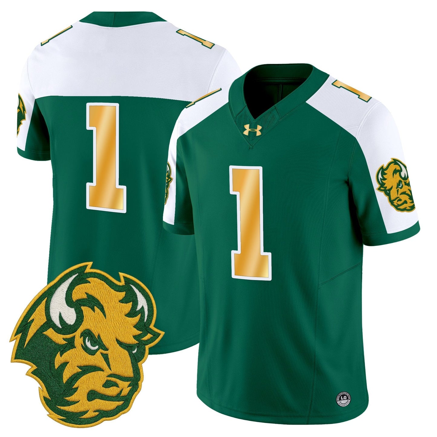 Men's North Dakota State Bison Vapor Limited Jersey - All Stitched