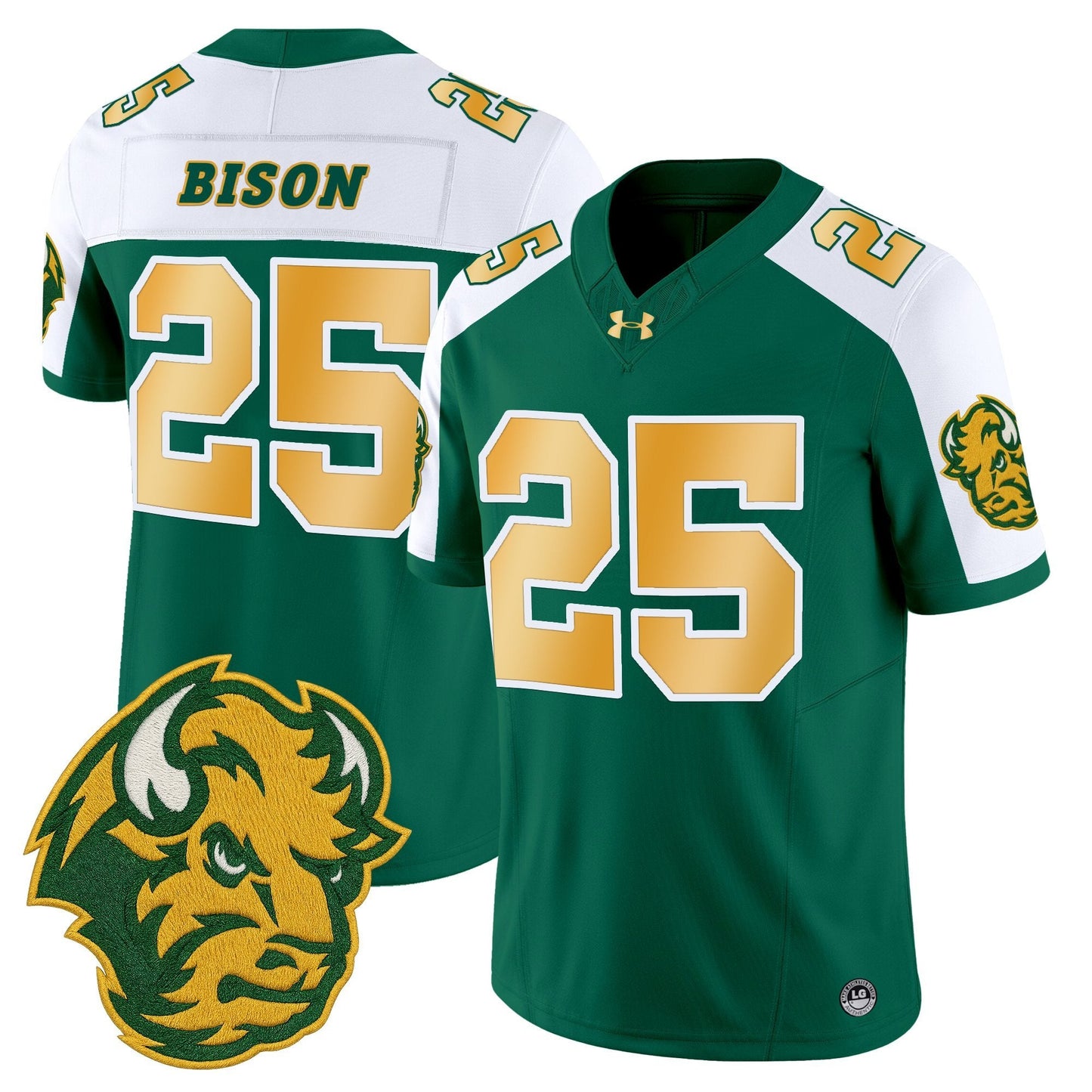 Men's North Dakota State Bison Vapor Limited Jersey - All Stitched