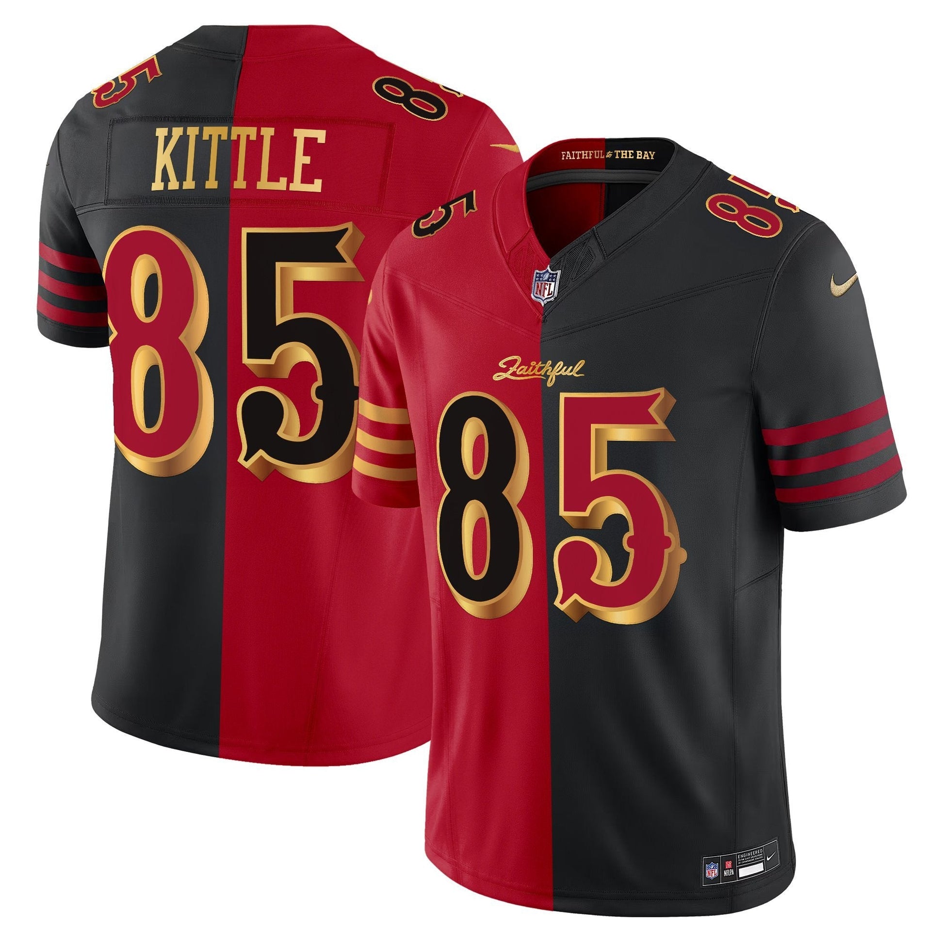 Men's San Francisco 49ers 2025 “Rivalries” Vapor Limited Jersey - All Stitched