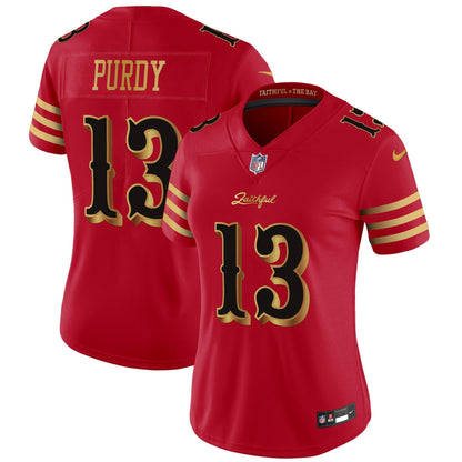 Women's San Francisco 49ers 2025 “Rivalries” Vapor Limited Jersey - All Stitched