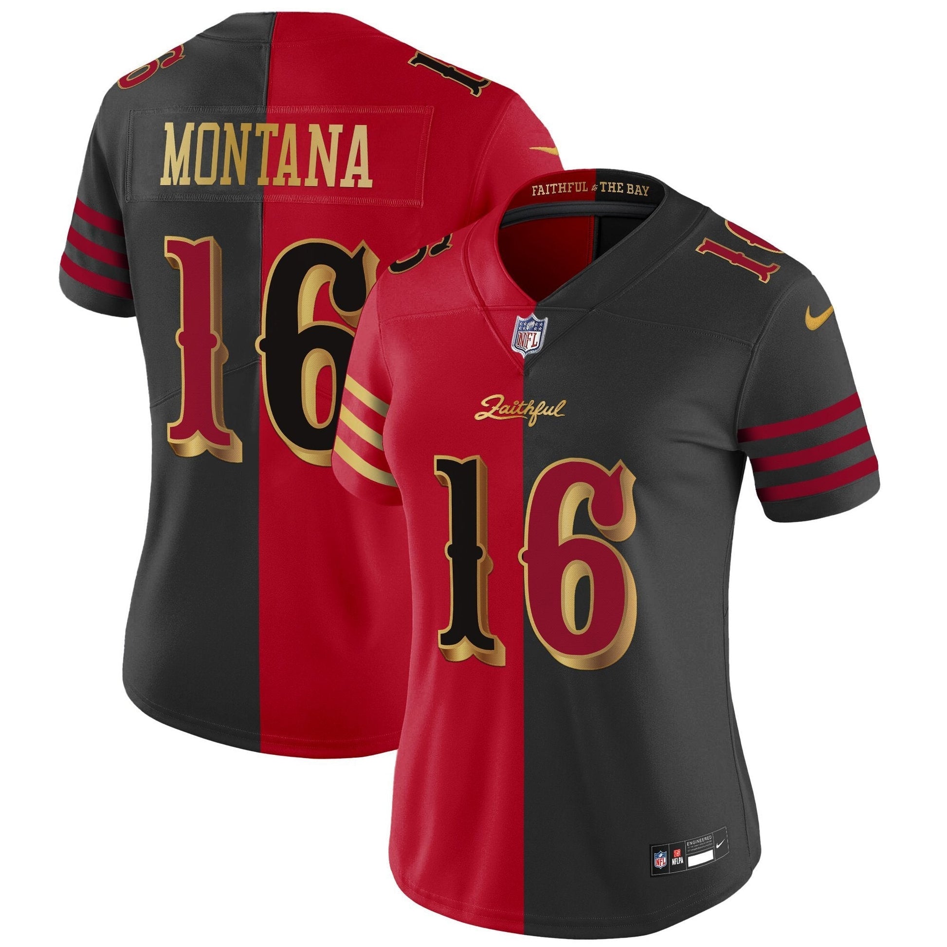 Women's San Francisco 49ers 2025 “Rivalries” Vapor Limited Jersey - All Stitched