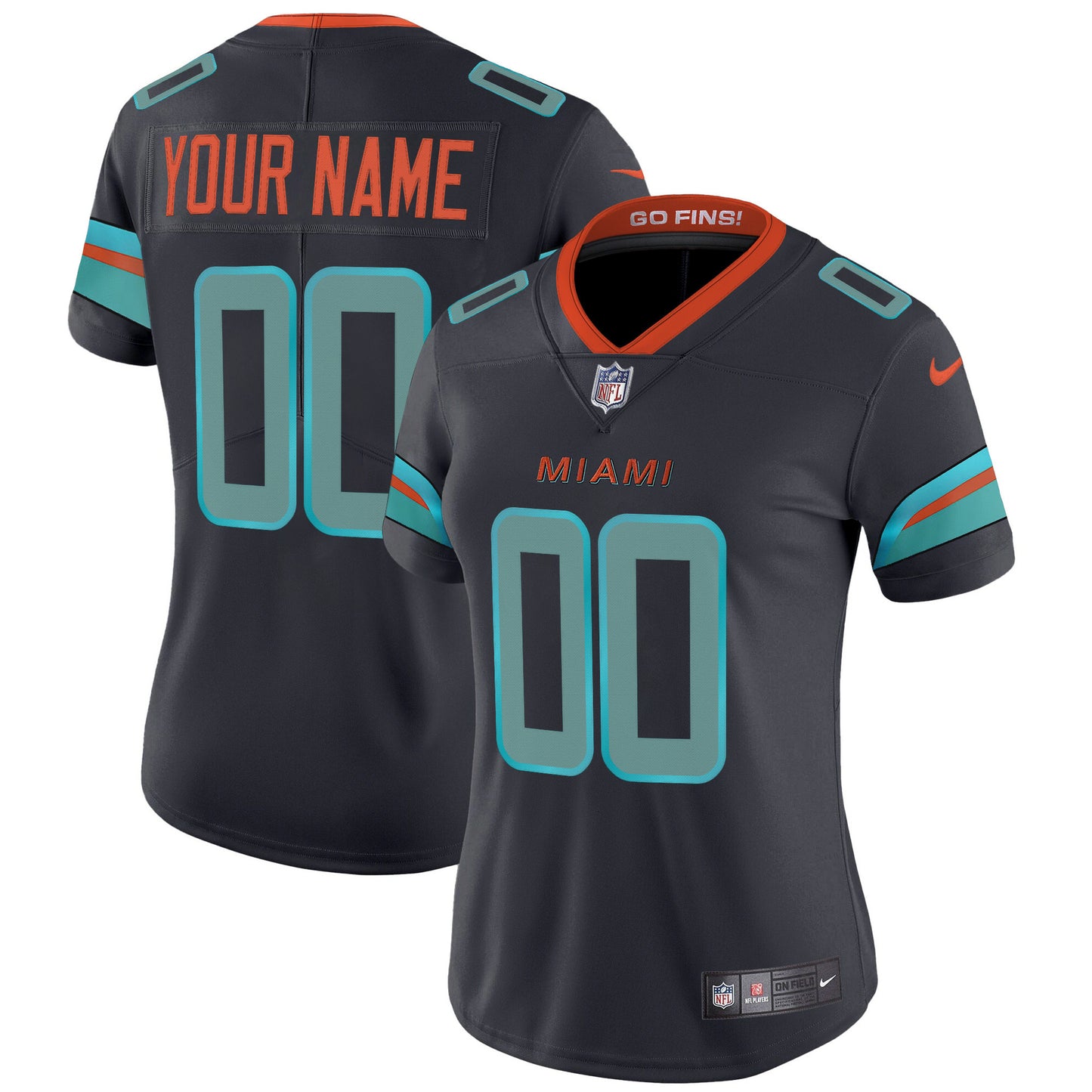Miami Dolphins 2025 "Rivalries" Vapor Limited Custom Jersey - All Stitched