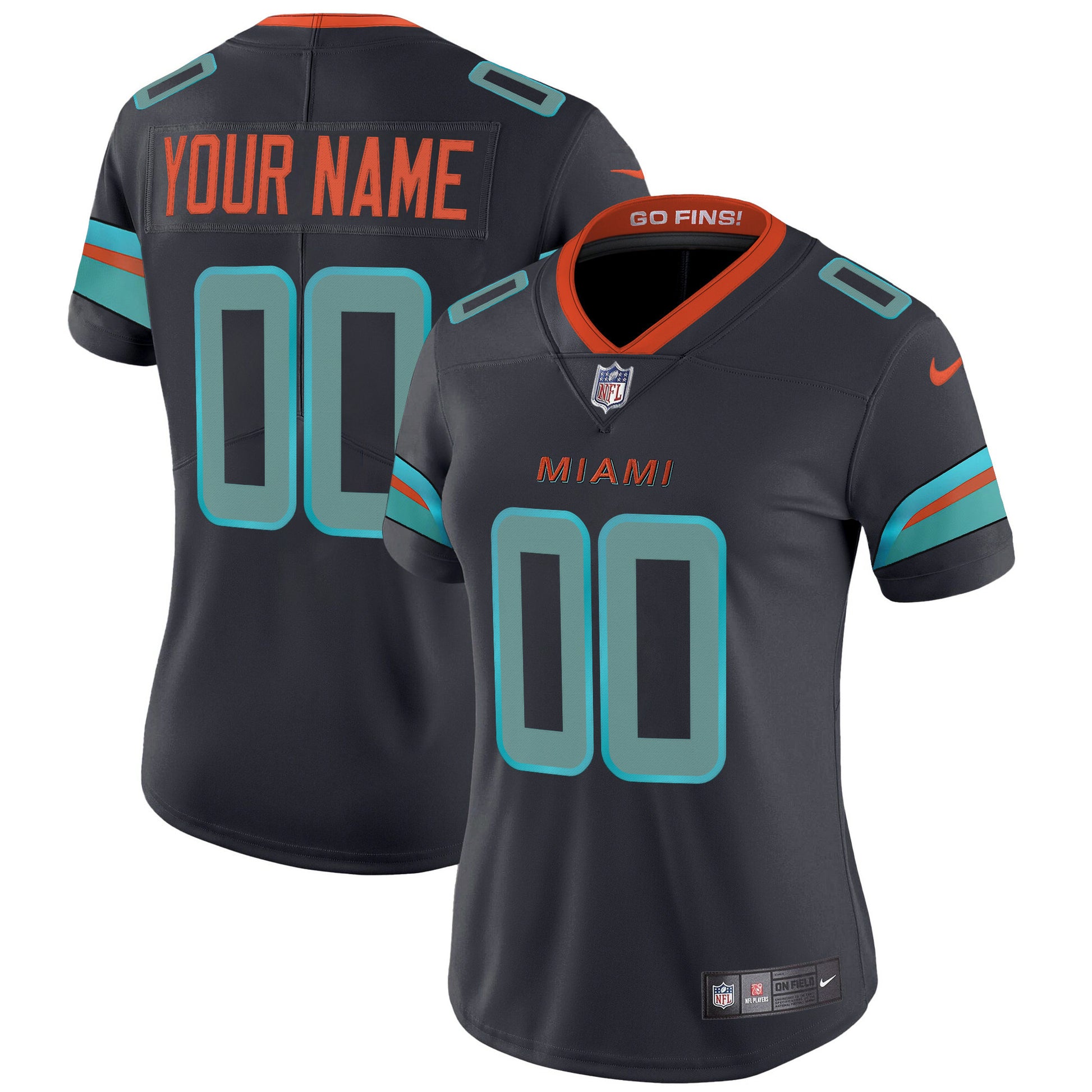 Miami Dolphins 2025 "Rivalries" Vapor Limited Custom Jersey - All Stitched