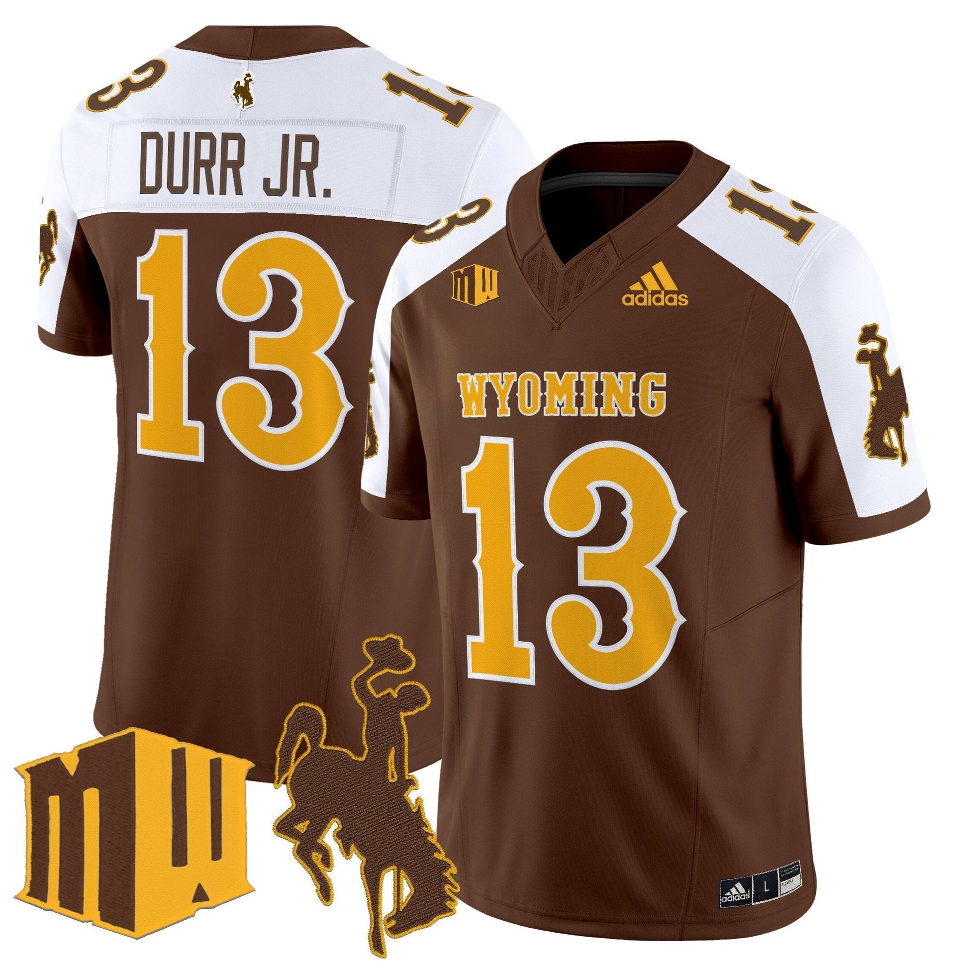 Men's Wyoming Cowboys 2025 Vapor Limited Jersey - All Stitched