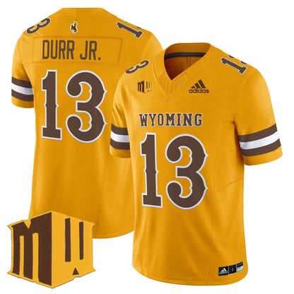 Men's Wyoming Cowboys 2025 Vapor Limited Jersey - All Stitched