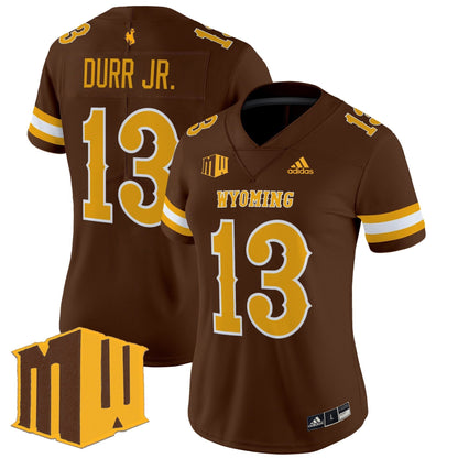 Women's Wyoming Cowboys 2025 Vapor Limited Jersey - All Stitched