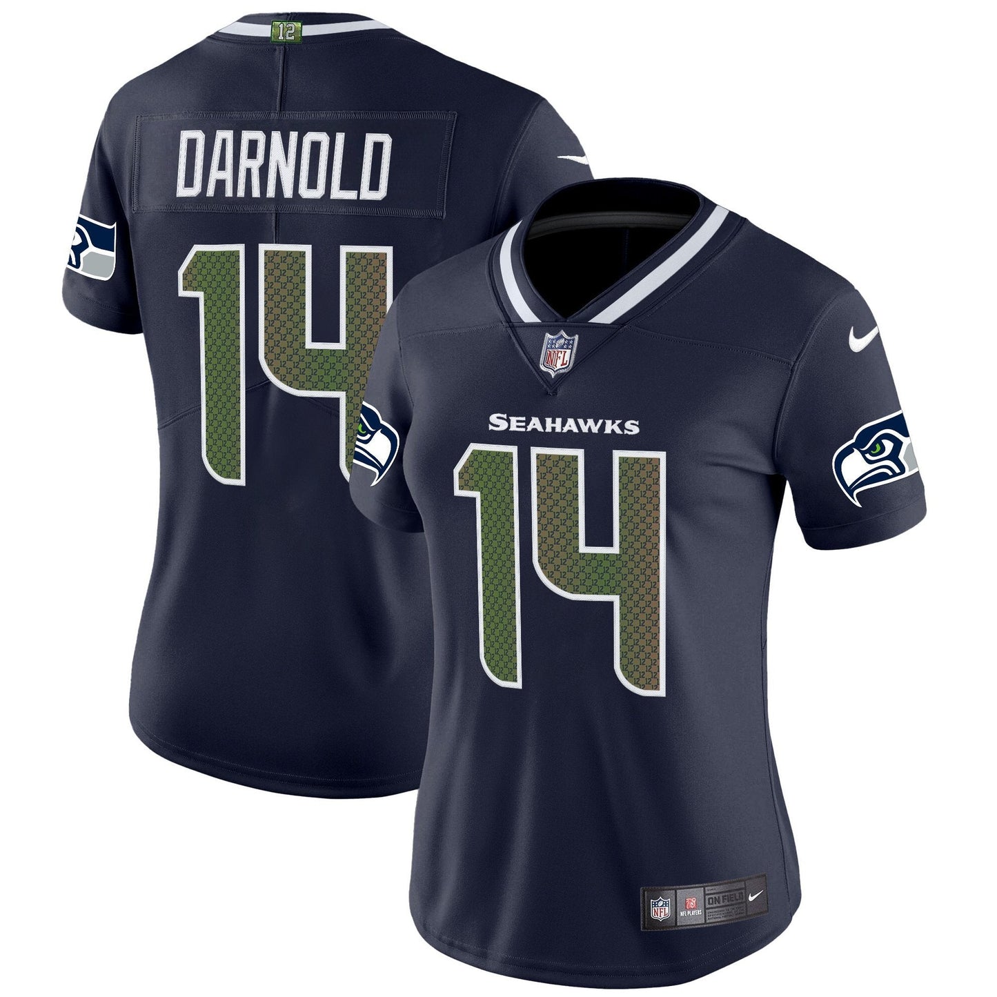 Women's Seattle Seahawks 2025 "Rivalries" Vapor Limited Jersey - All Stitched