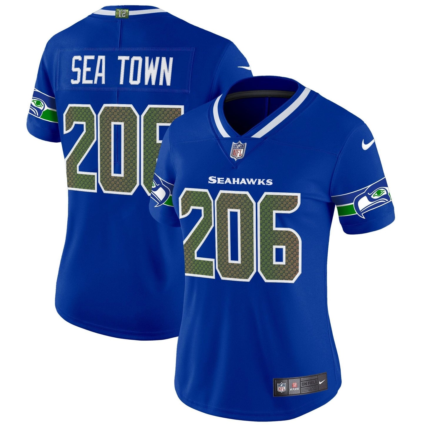 Women's Seattle Seahawks 2025 "Rivalries" Vapor Limited Jersey - All Stitched