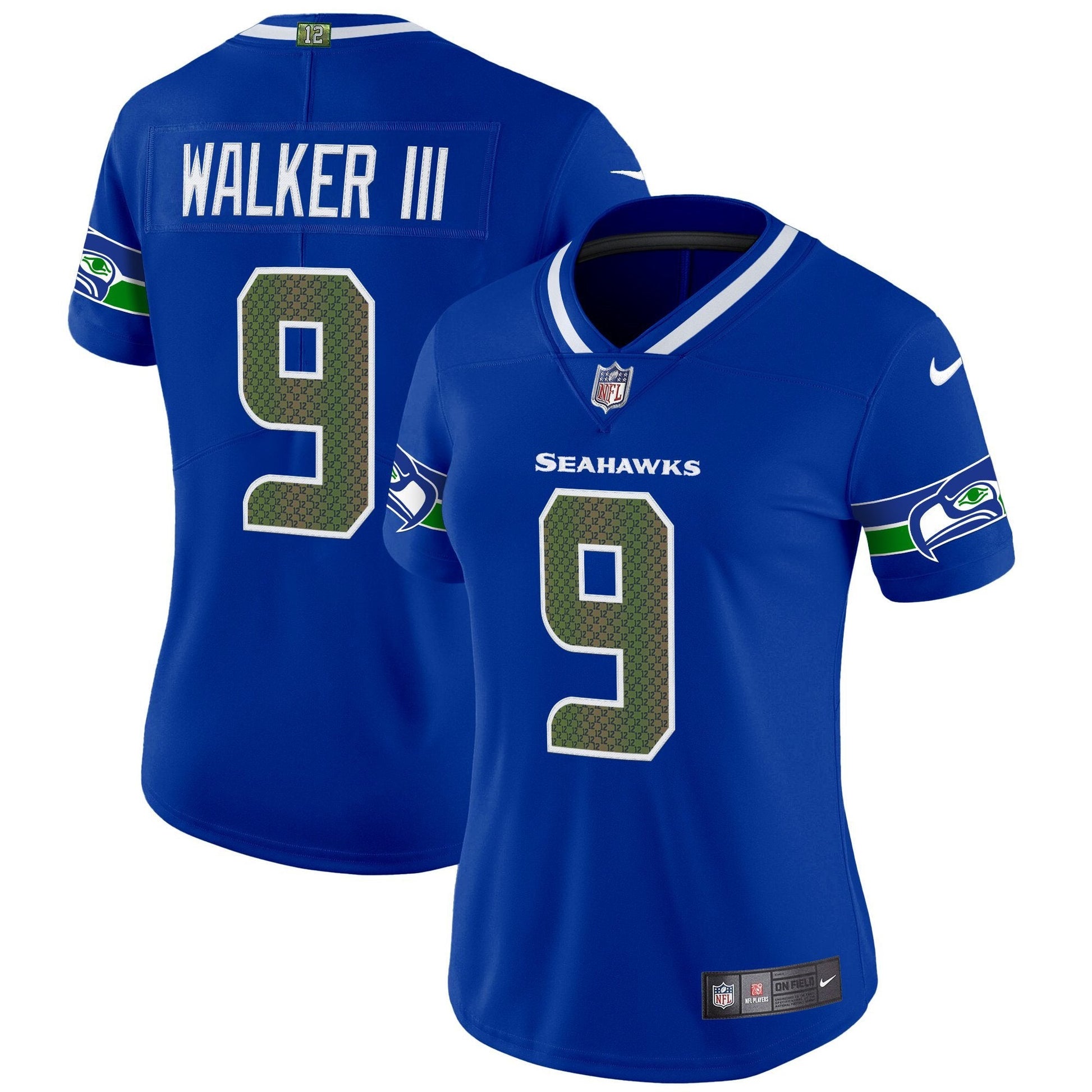 Women's Seattle Seahawks 2025 "Rivalries" Vapor Limited Jersey - All Stitched