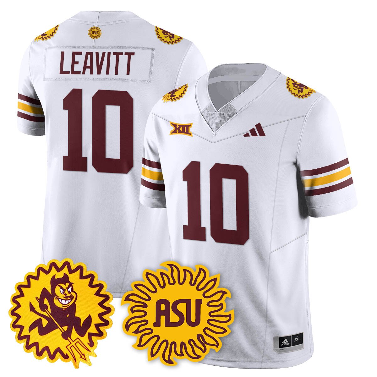 Men's Arizona State Sun Devils 1975 Throwback Uniform - All Stitched