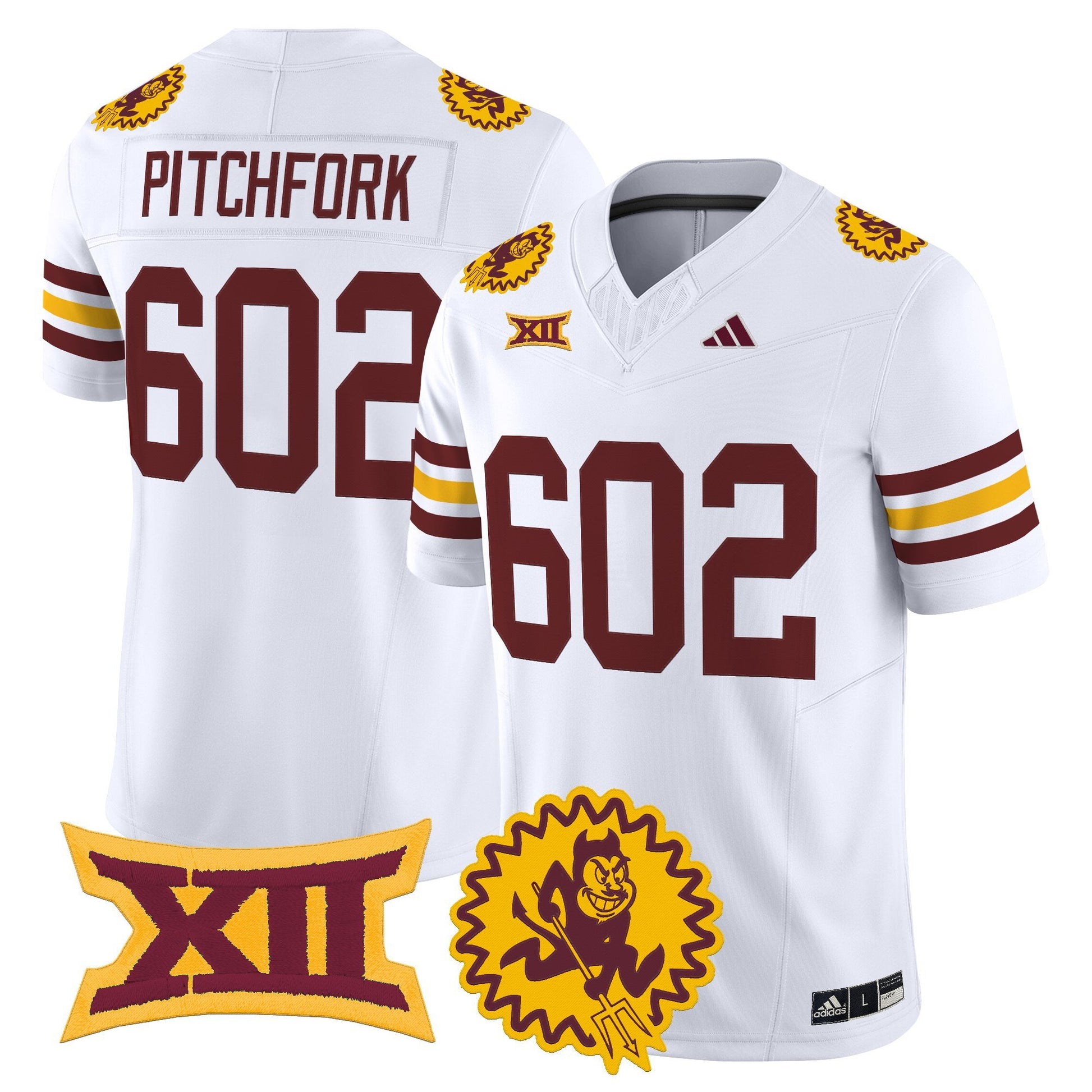 Men's Arizona State Sun Devils 1975 Throwback Vapor Limited Jersey - All Stitched