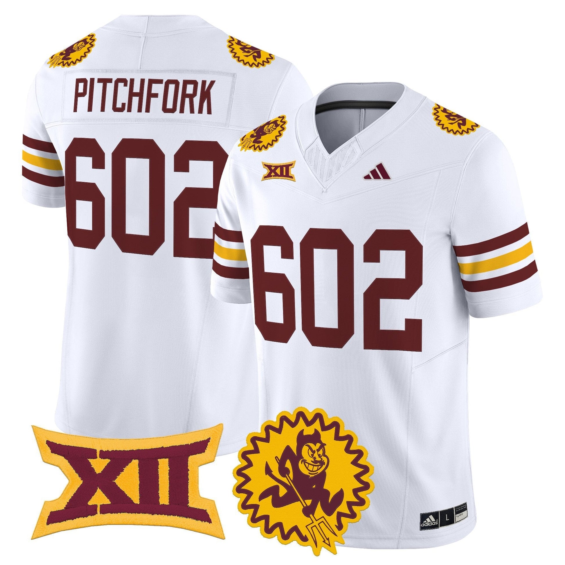 Men's Arizona State Sun Devils 1975 Throwback Vapor Limited Jersey - All Stitched