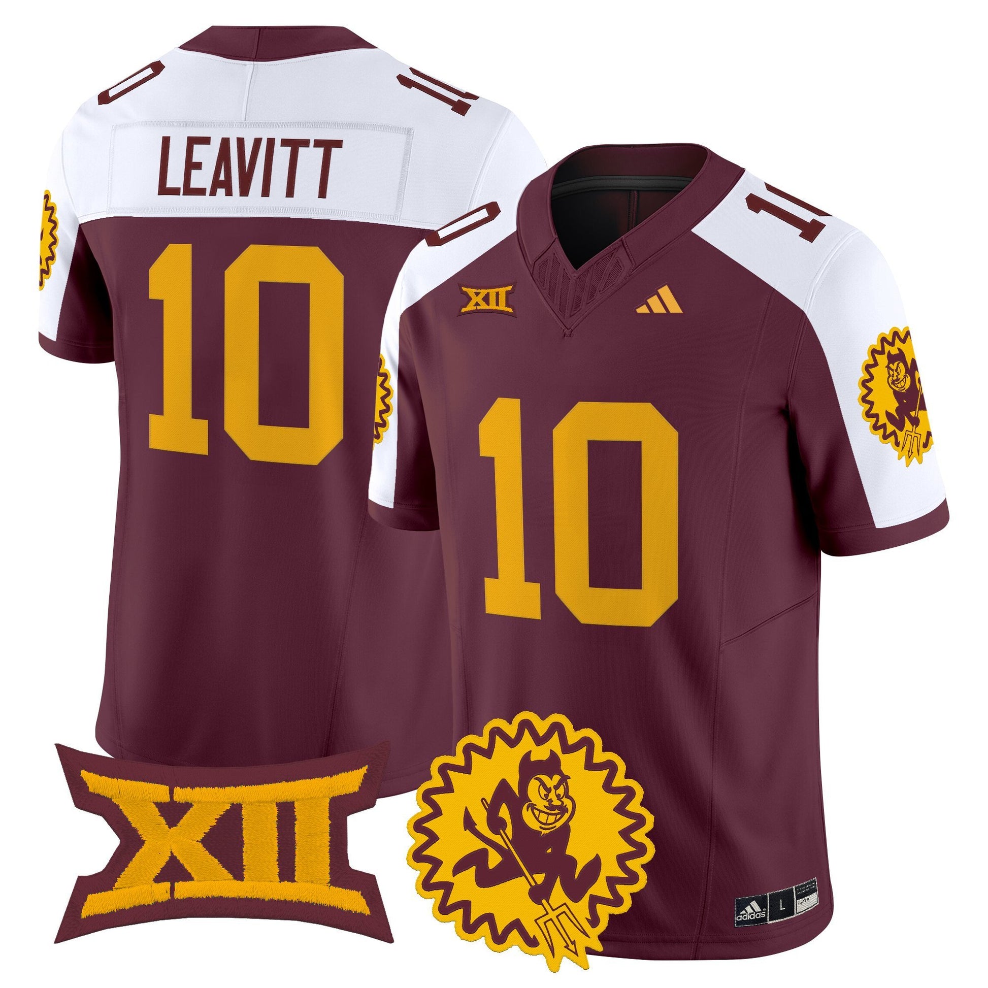 Men's Arizona State Sun Devils 1975 Throwback Vapor Limited Jersey - All Stitched
