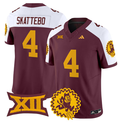 Men's Arizona State Sun Devils 1975 Throwback Vapor Limited Jersey - All Stitched