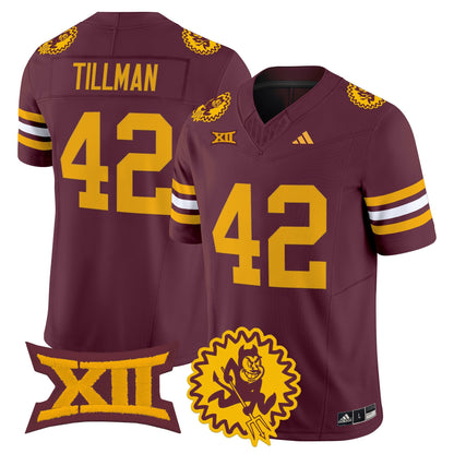 Men's Arizona State Sun Devils 1975 Throwback Vapor Limited Jersey - All Stitched