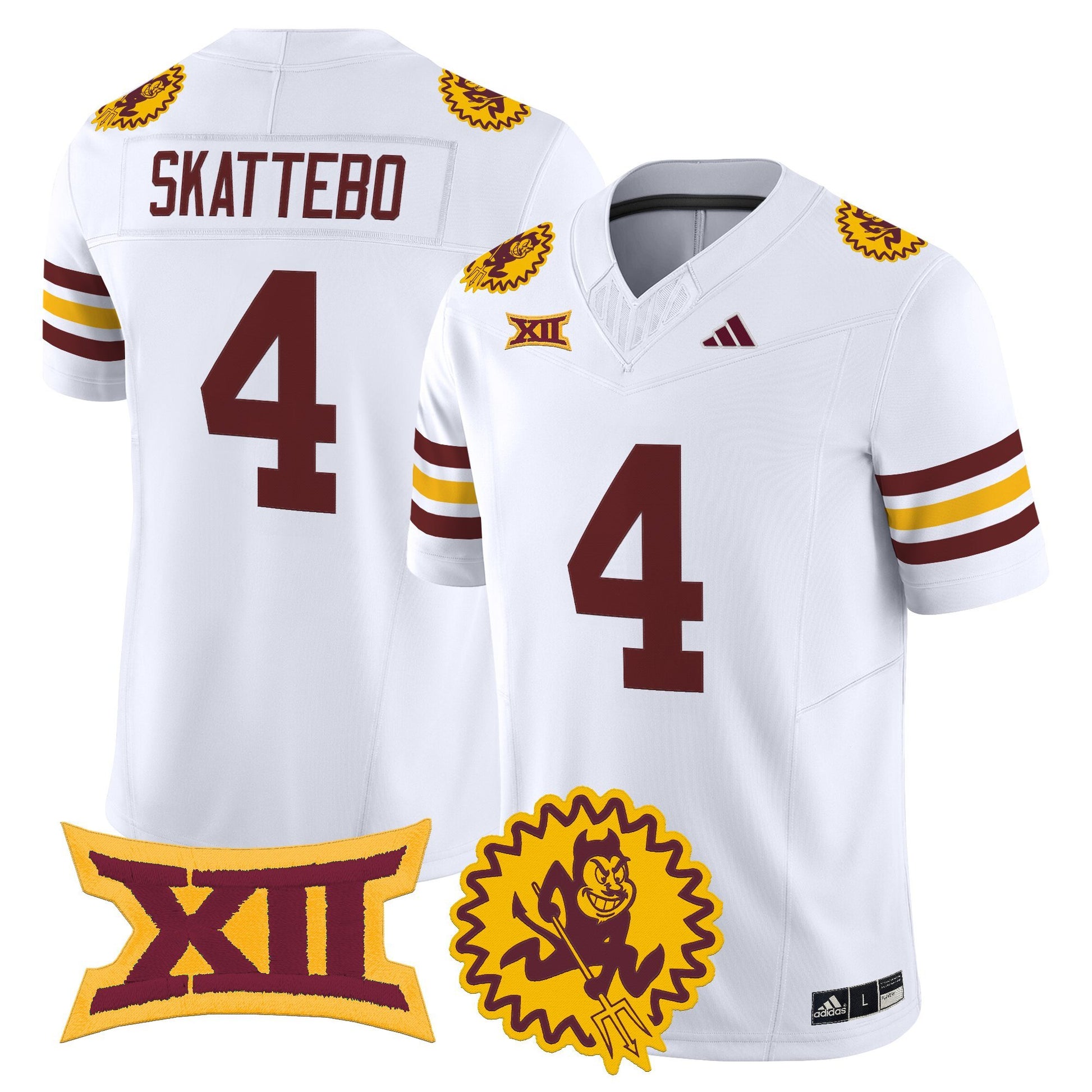 Men's Arizona State Sun Devils 1975 Throwback Vapor Limited Jersey - All Stitched