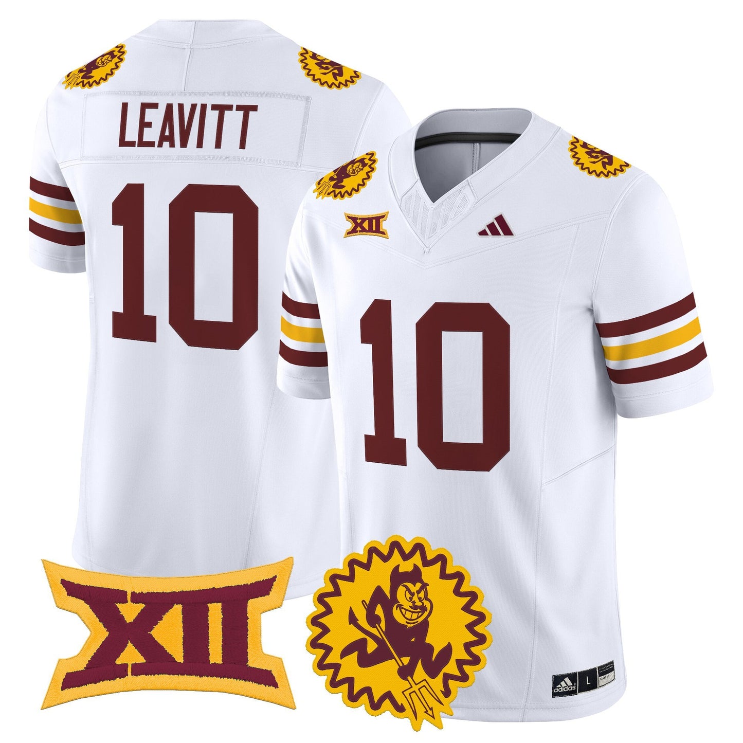 Men's Arizona State Sun Devils 1975 Throwback Vapor Limited Jersey - All Stitched