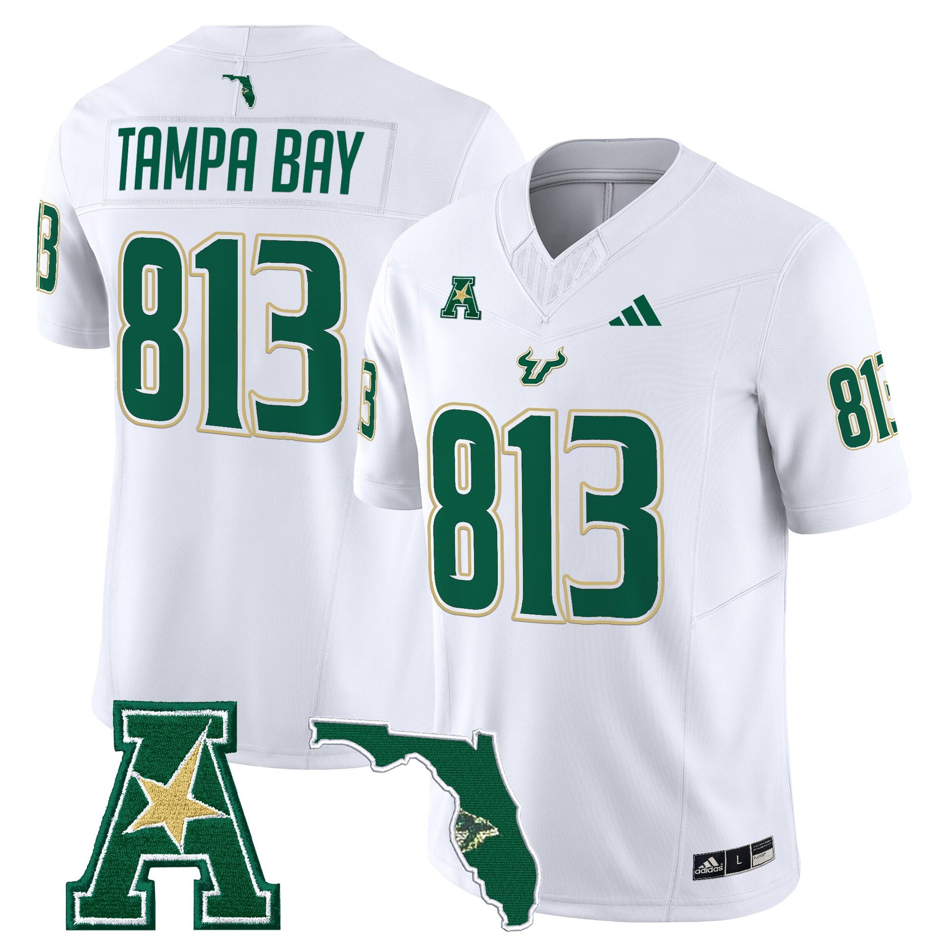 Men's South Florida Bulls 2025 Vapor Limited Jersey - All Stitched