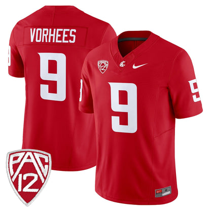 Men's Washington State Cougars 2025 Vapor Limited Jersey - All Stitched