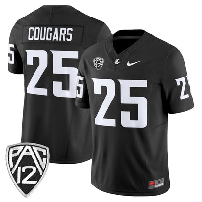 Men's Washington State Cougars 2025 Vapor Limited Jersey - All Stitched