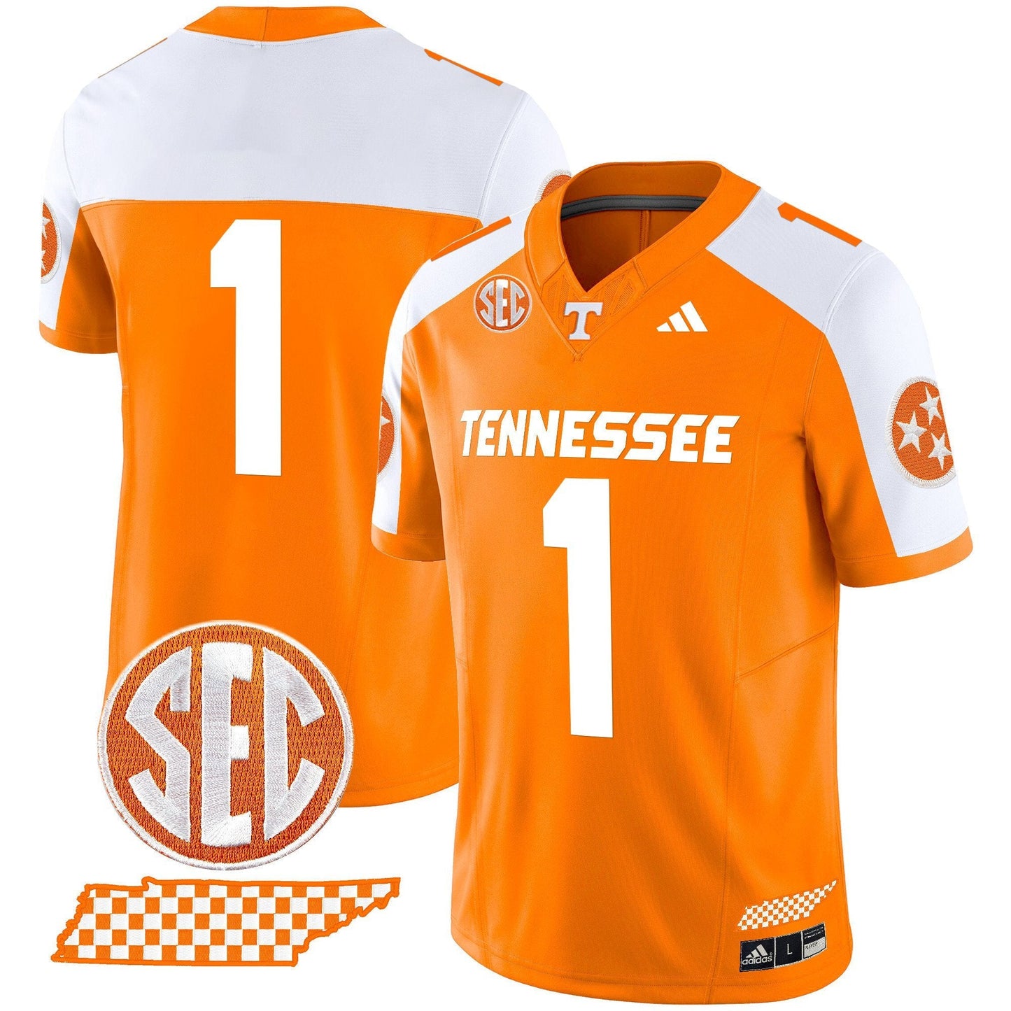 Men's Tennessee Volunteers 'Rebrand 2026' Checkerboard Vapor Limited Jersey - All Stitched