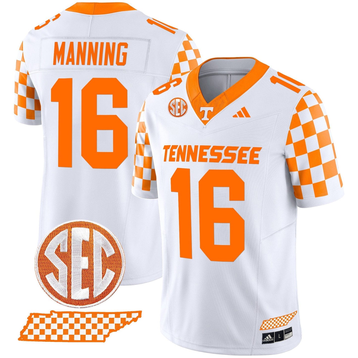 Men's Tennessee Volunteers 'Rebrand 2026' Checkerboard Vapor Limited Jersey - All Stitched
