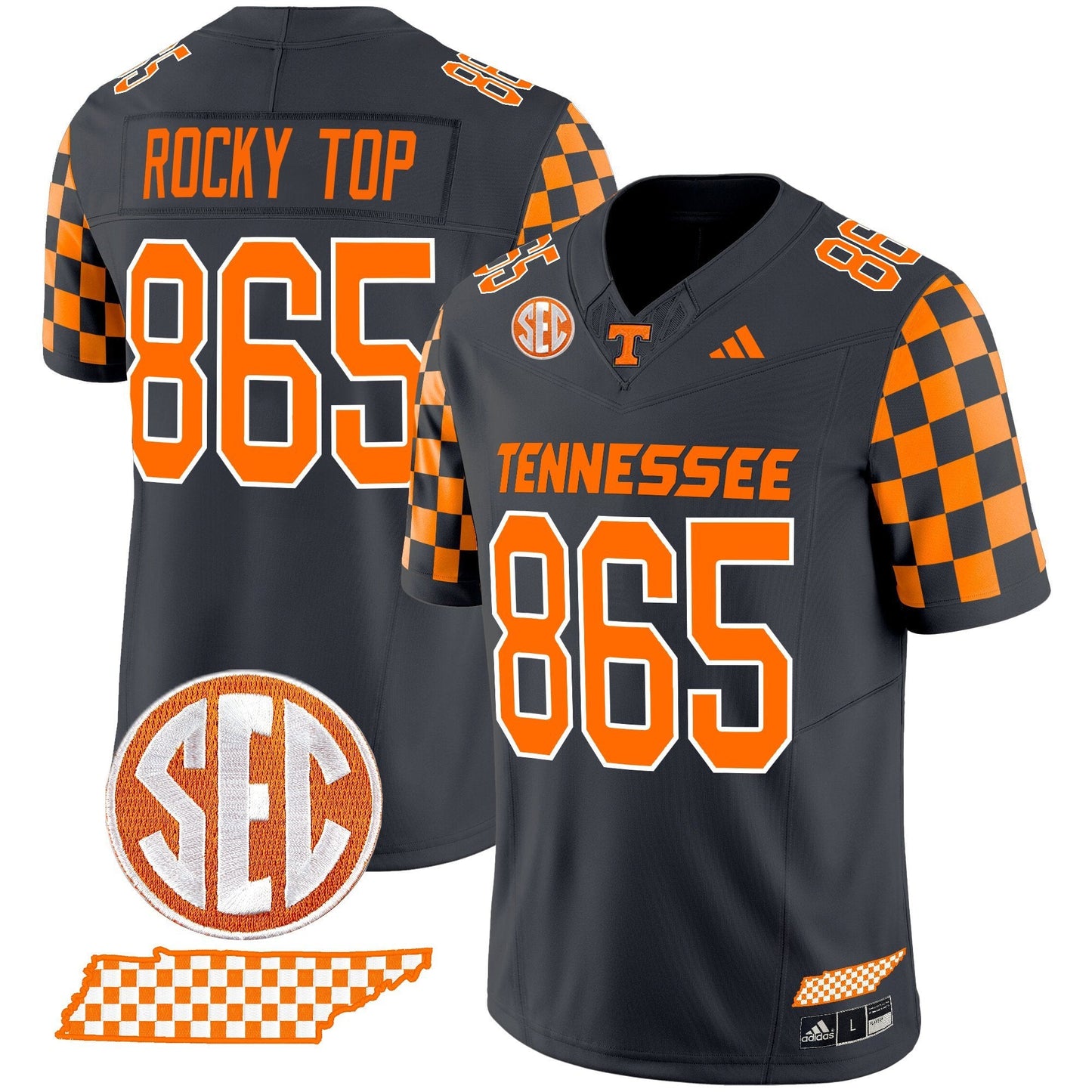 Men's Tennessee Volunteers 'Rebrand 2026' Checkerboard Vapor Limited Jersey - All Stitched