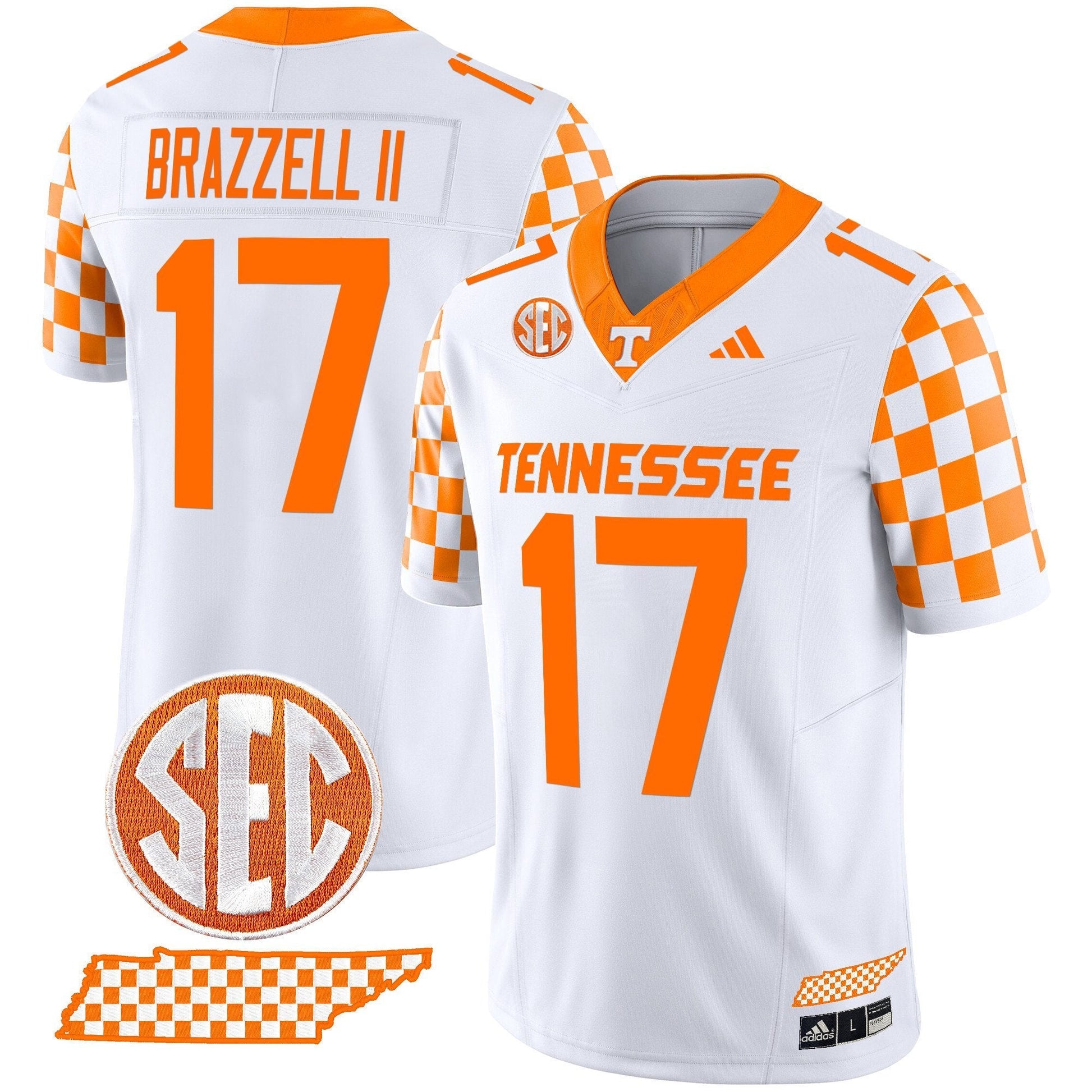 Men's Tennessee Volunteers 'Rebrand 2026' Checkerboard Vapor Limited Jersey - All Stitched
