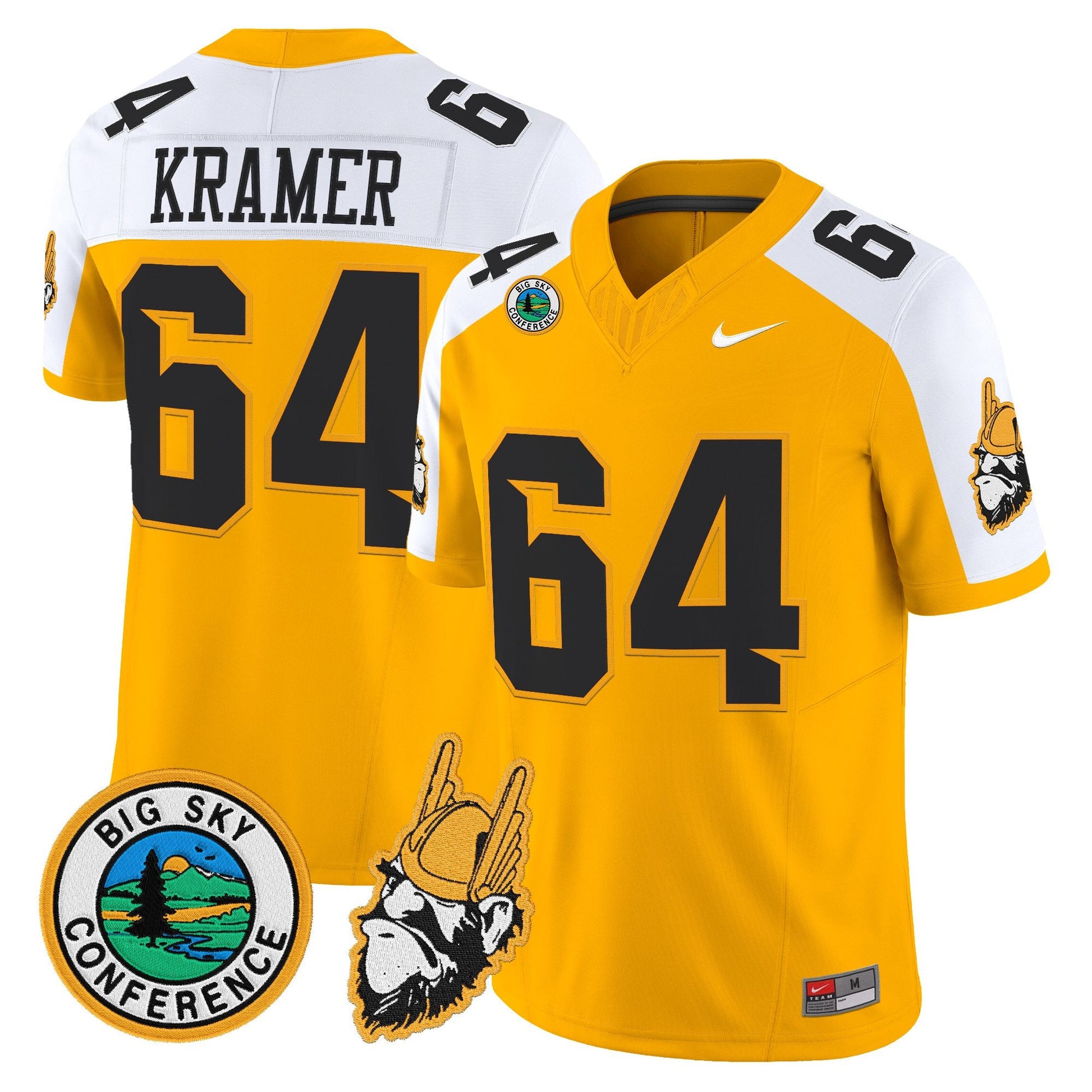 Men's Idaho Vandals 1975 Throwback Vapor Limited Jersey - All Stitched