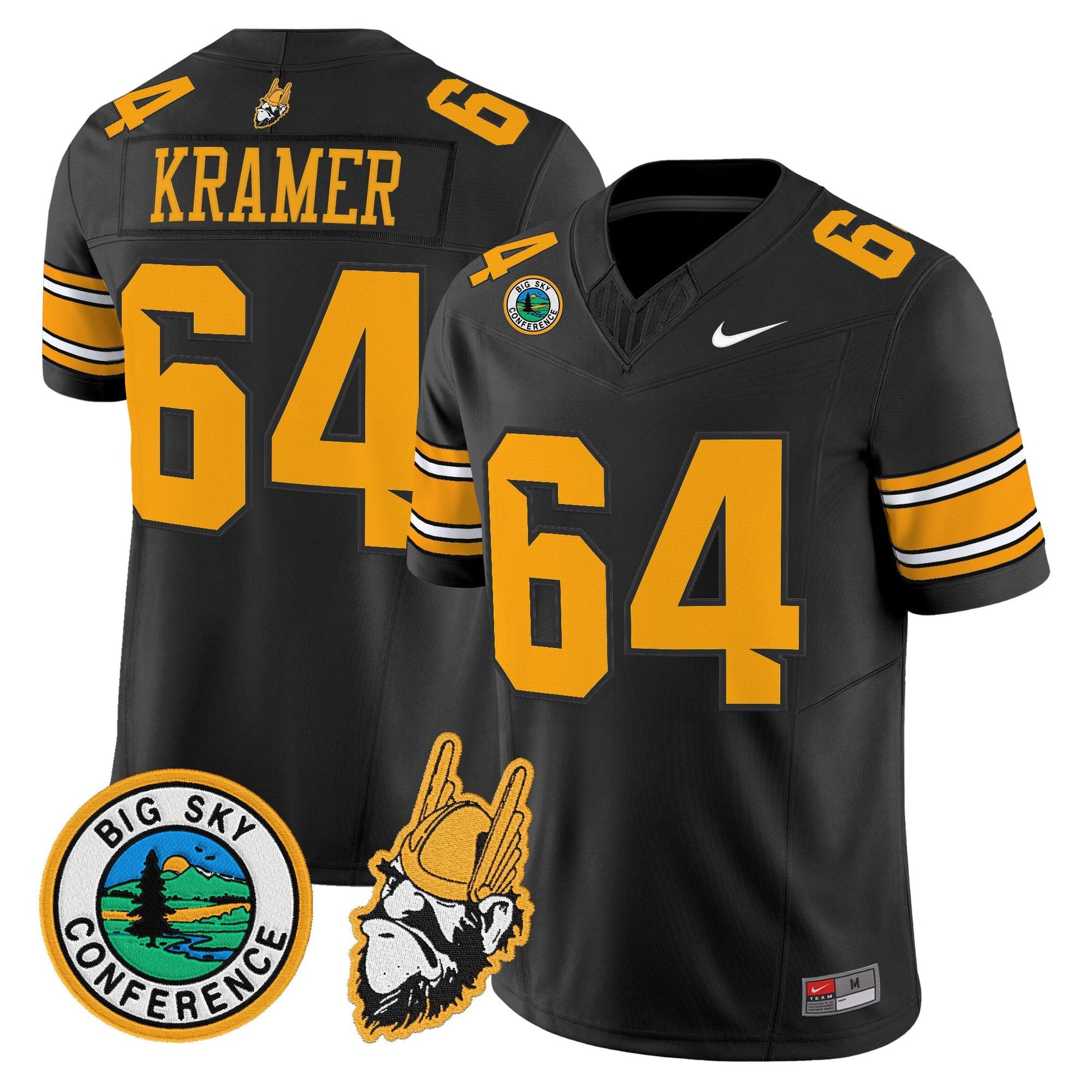 Men's Idaho Vandals 1975 Throwback Vapor Limited Jersey - All Stitched