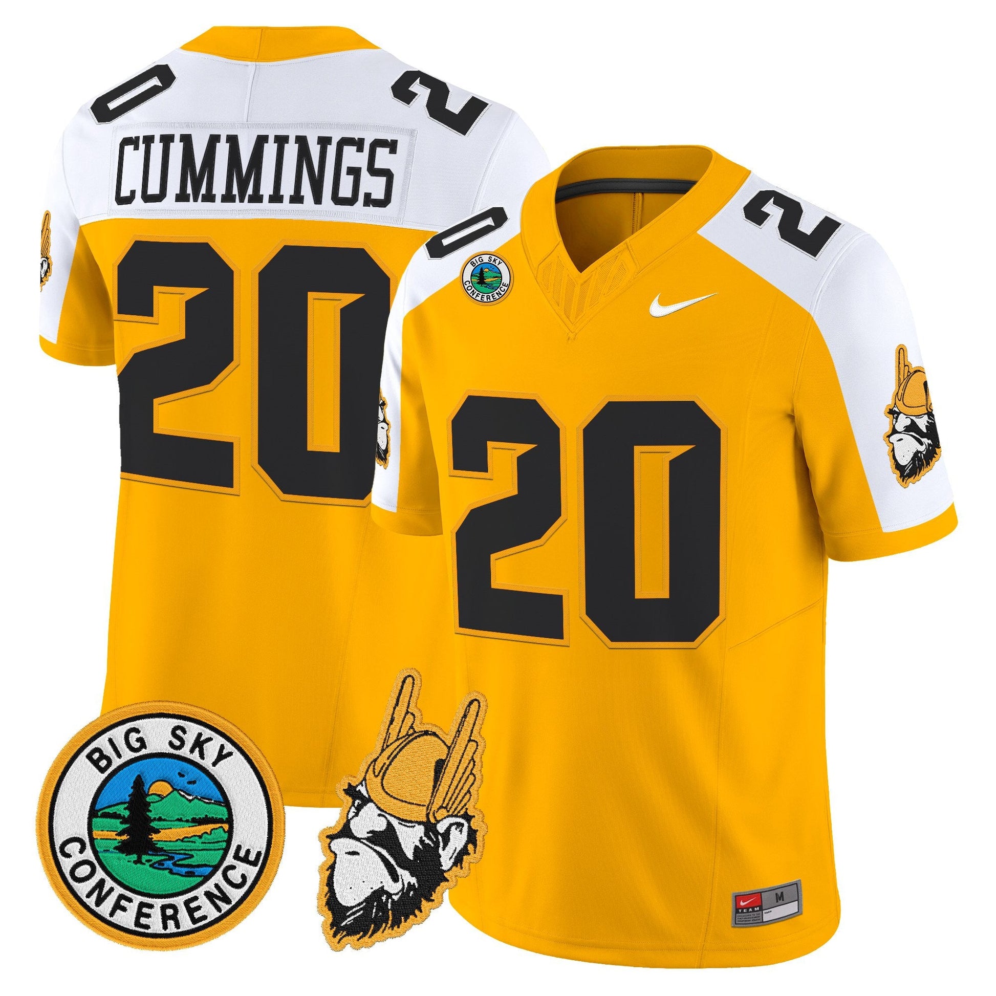 Men's Idaho Vandals 1975 Throwback Vapor Limited Jersey - All Stitched