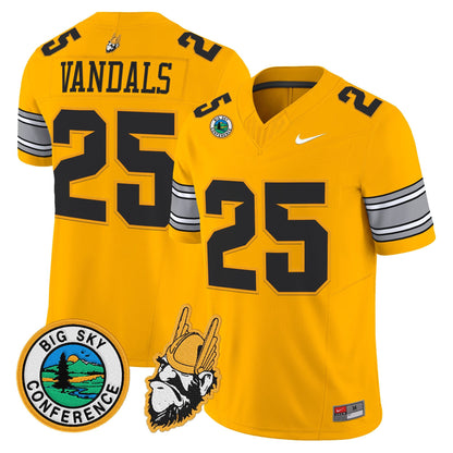 Men's Idaho Vandals 1975 Throwback Vapor Limited Jersey - All Stitched