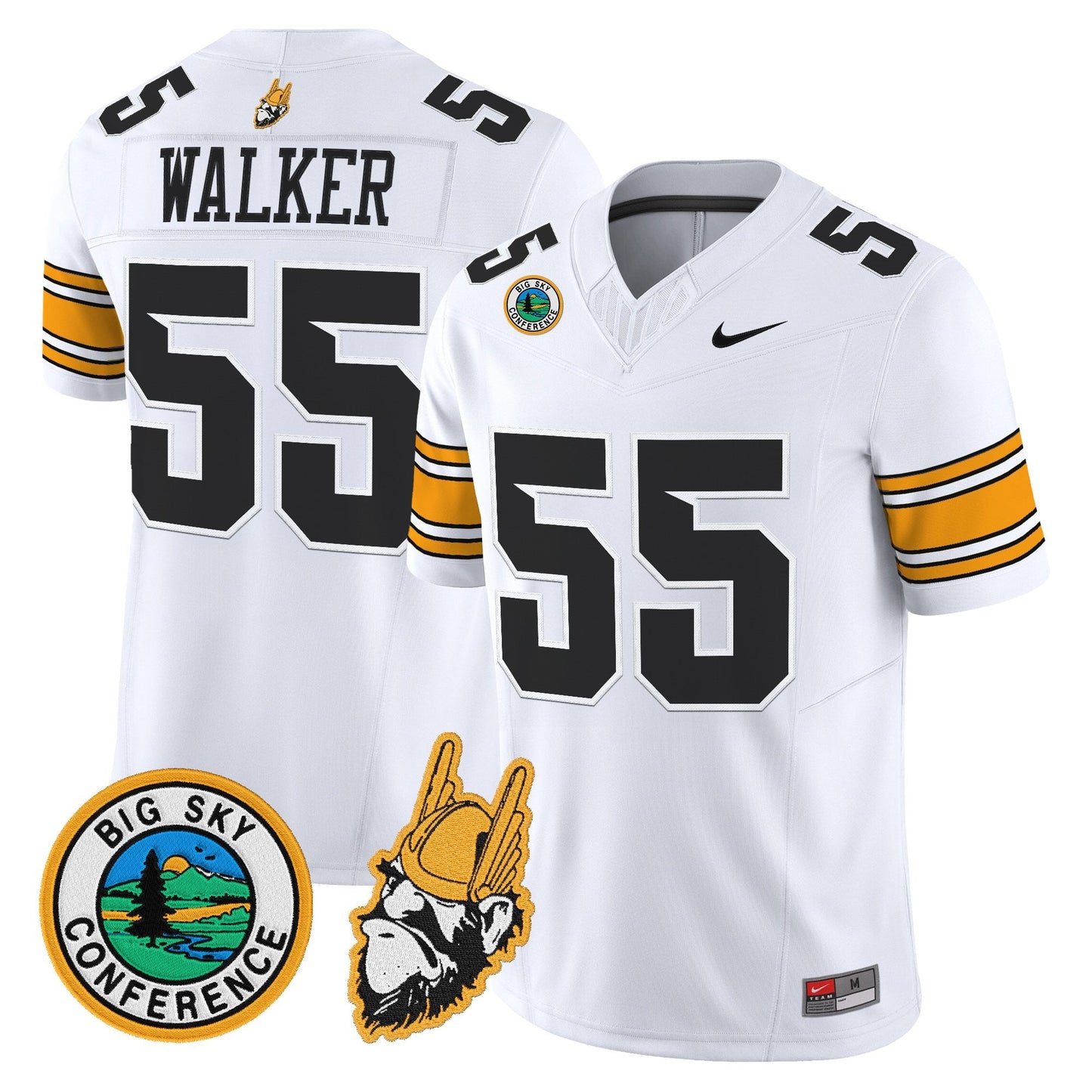 Men's Idaho Vandals 1975 Throwback Vapor Limited Jersey - All Stitched